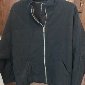 Men’s Soft Quilted Bomber Jacket - Size Small
